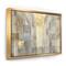 Designart - Gold Square Watercolor - Glam Canvas in Gold Frame